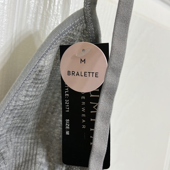 Youmita Grey Waffle Weave Bralette - Picture 9 of 12